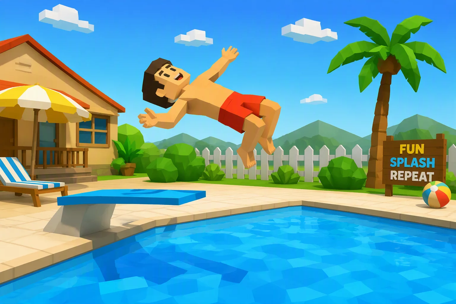 Backflip Dive 3D Challenge