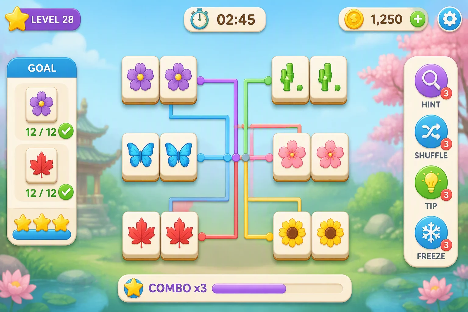 Mahjong Connect Puzzle