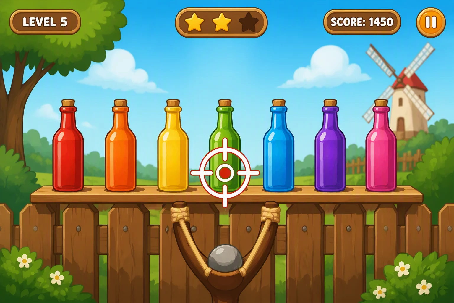 Real Bottle Shooter 3D Master